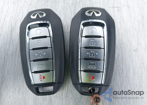 2020 Infiniti Q50 Luxe z USA, uszkodzony, nr VIN JN1EV7AP7LM206931